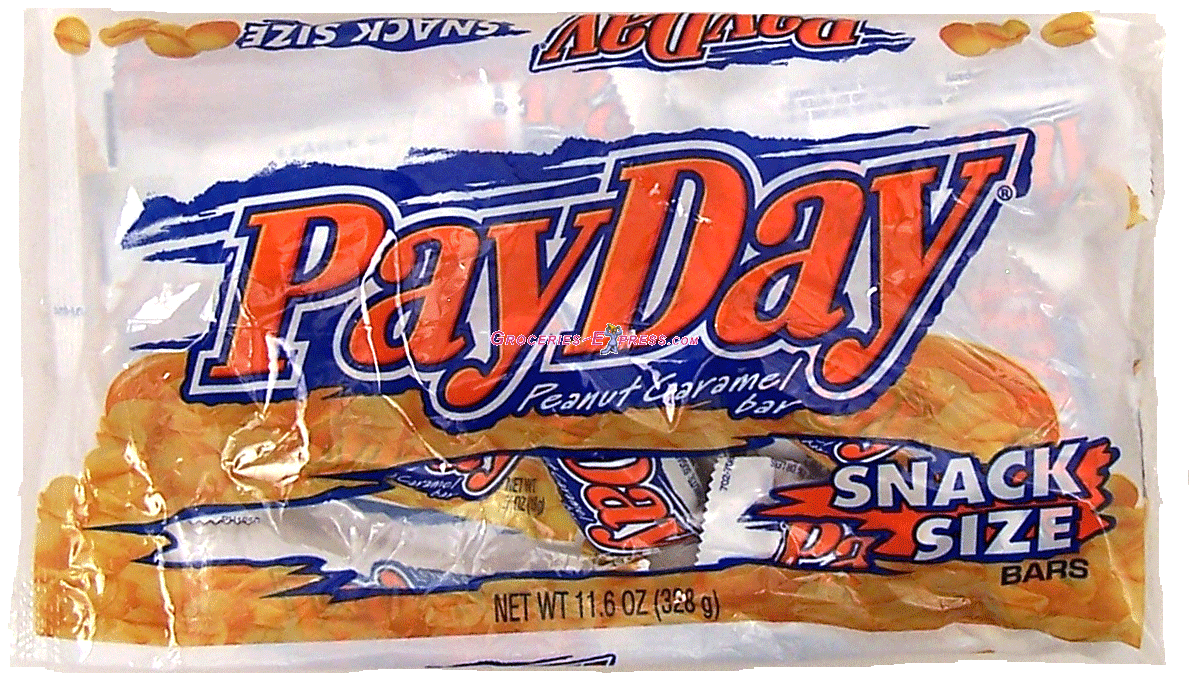 Pay Day  peanut caramel snack size candy bars Full-Size Picture